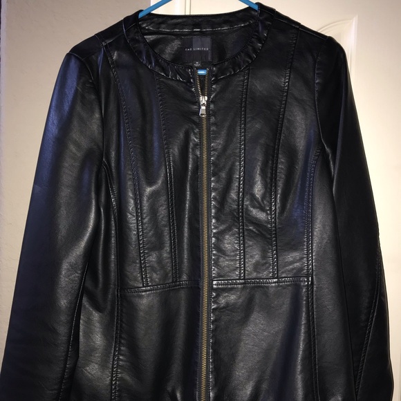 EUC  Genuine Leather MOTO jacket - Picture 1 of 5